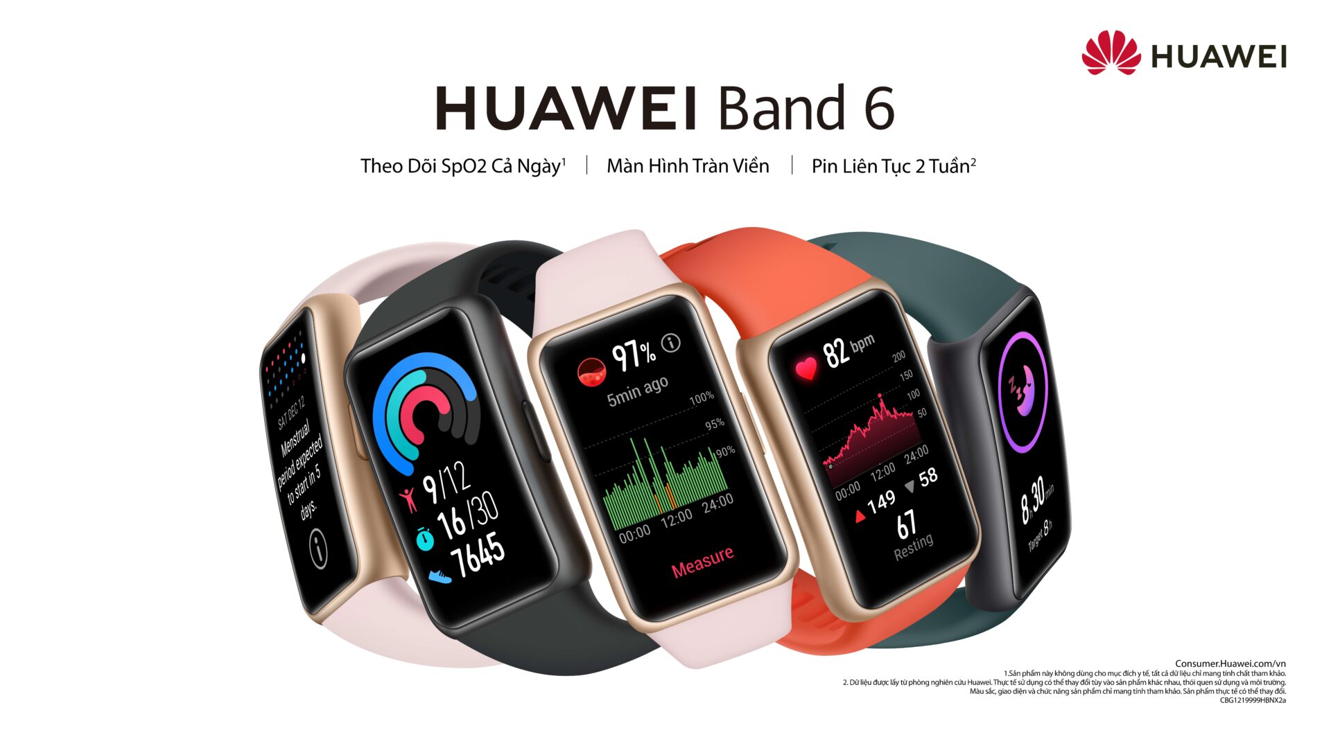 HUAWEI Band 6 "cháy hàng", khẳng định sức hút tại thị trường Việt