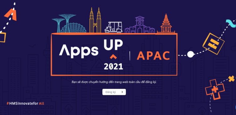 AppsUP 2021 khu vực Châu Á - Thái Bình Dương có tổng giải thưởng 200.000 USD