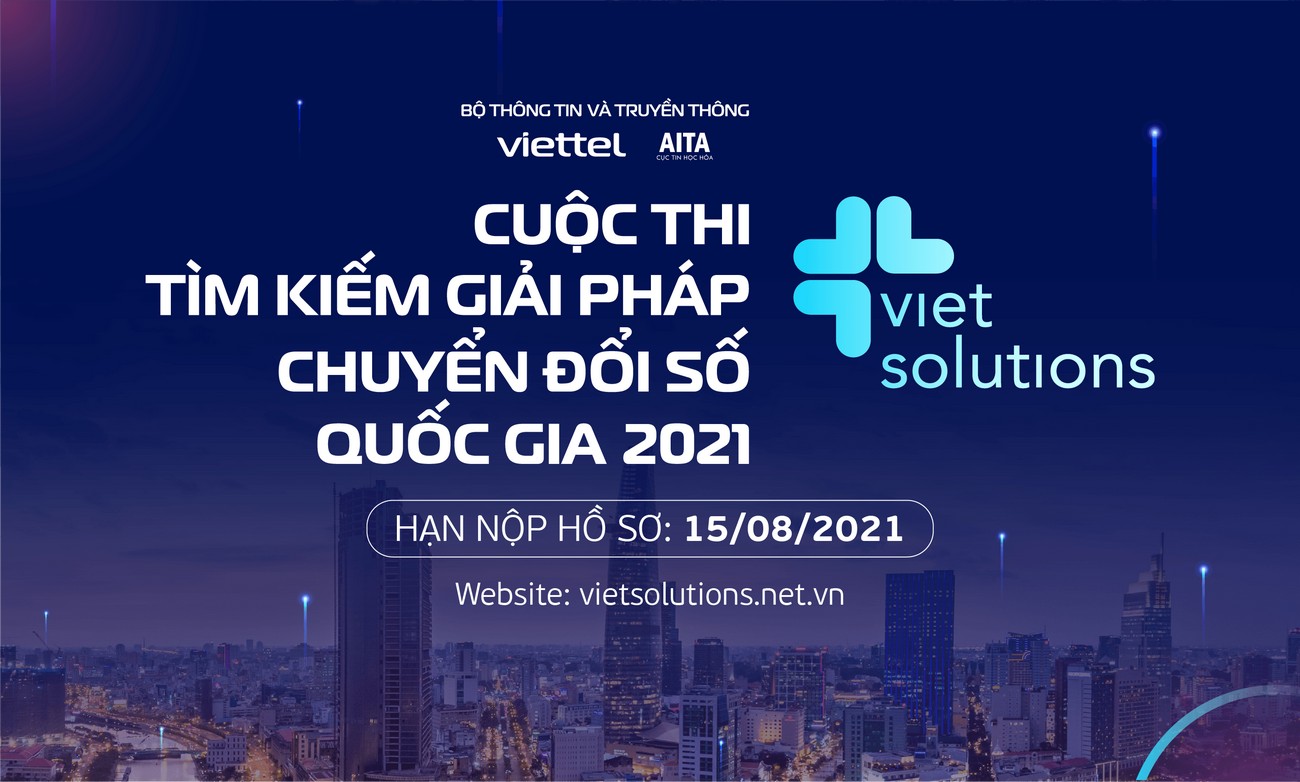 Viet Solutions 2021 tăng gấp 3 giá trị giải thưởng
