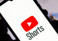 September 21, 2020, Brazil. In this photo illustration a YouTube Shorts logo is seen displayed on a smartphone