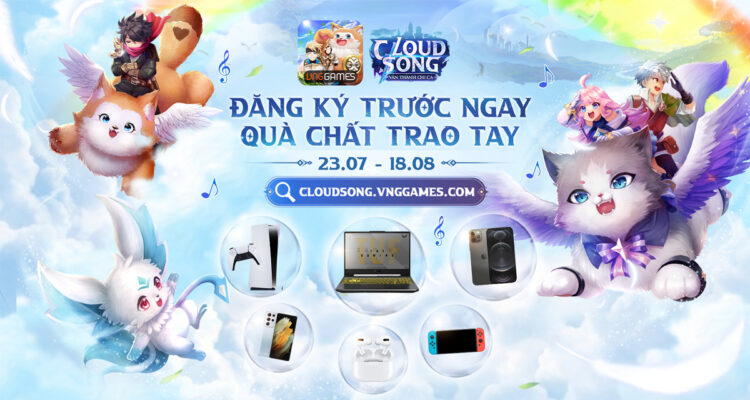 Cloud Song VNG mở đăng ký sớm, tặng game thủ iPhone 12 Pro Max & nhiều quà khủng