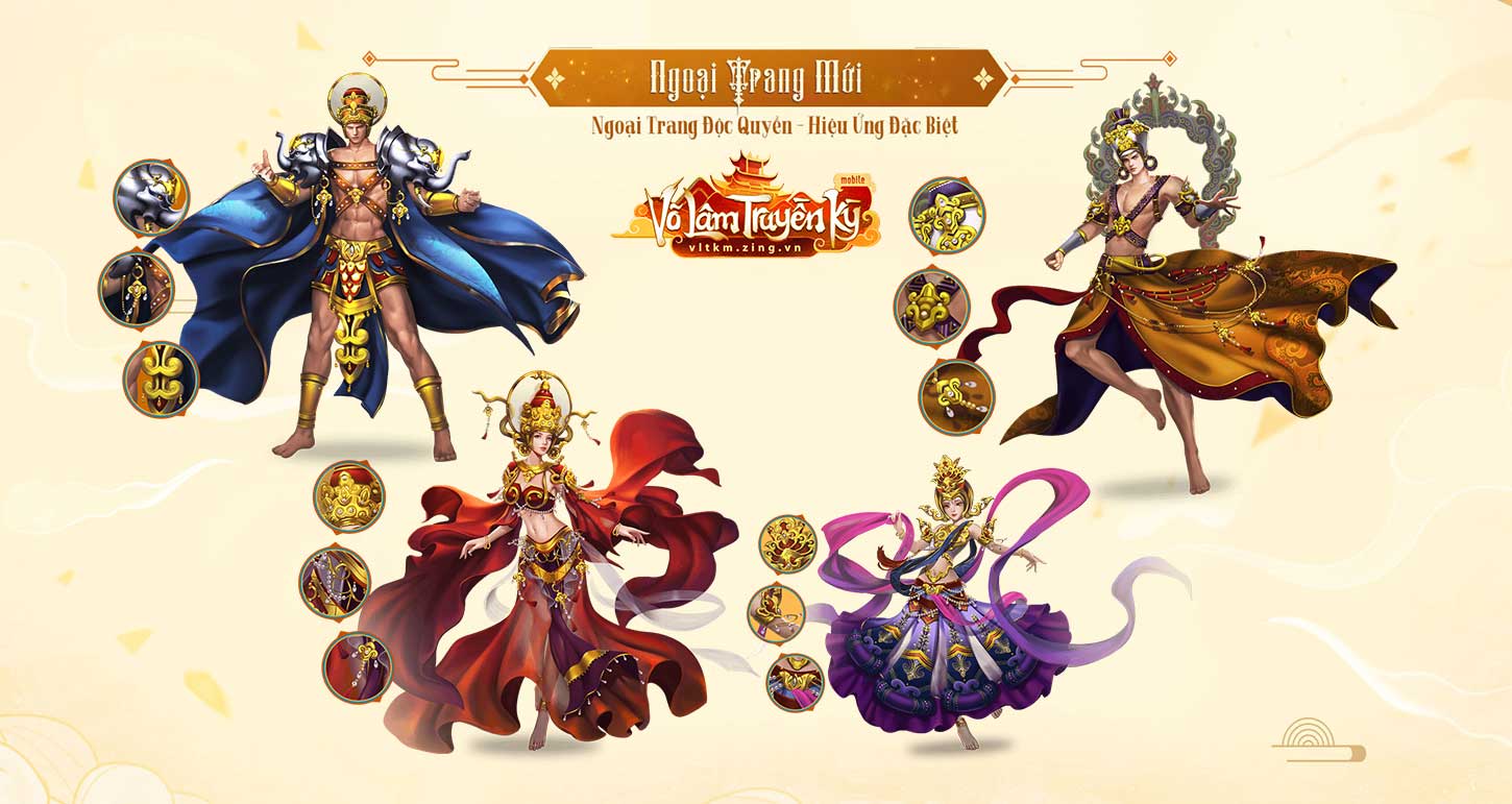 Huyền Sử Chăm Pa - Bộ ngoại trang "thuần Việt" mới của Võ Lâm Truyền Kỳ Mobile có gì đặc biệt? 18 Huyền Sử Chăm Pa - Bộ ngoại trang "thuần Việt" mới của Võ Lâm Truyền Kỳ Mobile có gì đặc biệt?