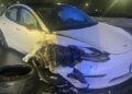 Tesla Model 3 đâm vào xe cảnh sát khi dùng chế độ tự lái Autopilot