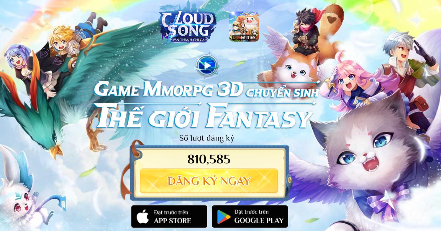 Cloud Song VNG sẽ tới tay game thủ vào đầu tháng 9