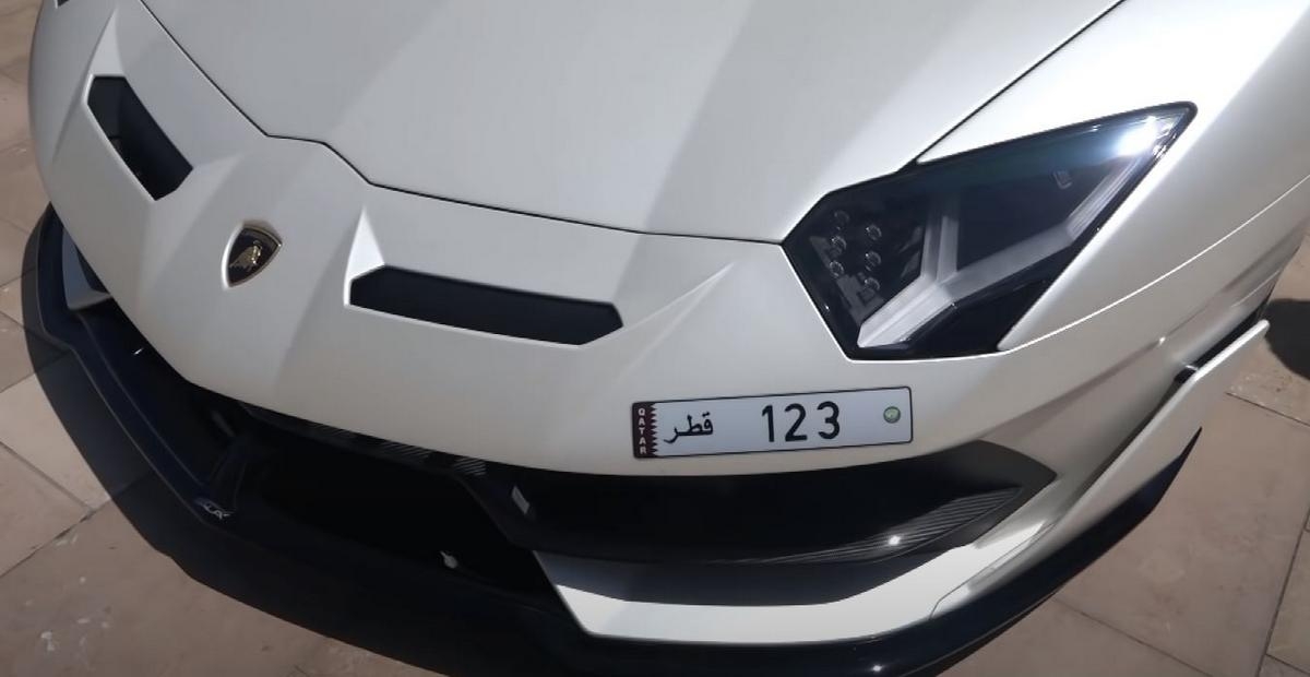 worlds most expensive aventador svj roadster thanks to 12m plate 2