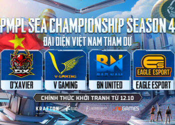 Cầu thủ Đỗ Duy Mạnh đồng hành 4 đội tuyển PUBG Mobile Việt Nam tại SEA Championship S4