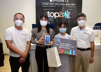 TopZone chính thức ra mắt và mở bán iPhone 13 Series