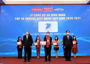 VNPT được vinh danh trong Top 10 thương hiệu mạnh Việt Nam 2020-2021
