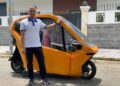 Kỹ sư Việt chế tạo xe máy lai ôtô