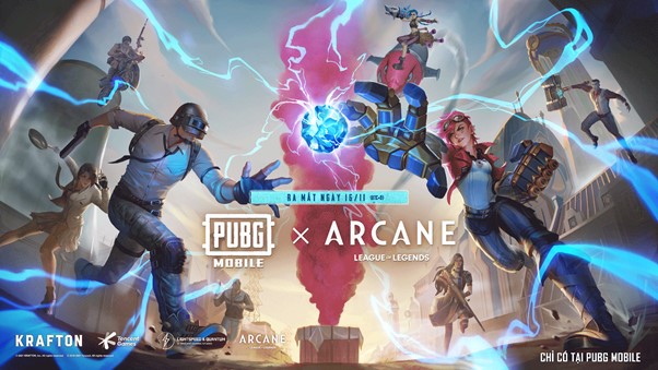 Thế giới Arcane sắp xuất hiện trong PUBG Mobile
