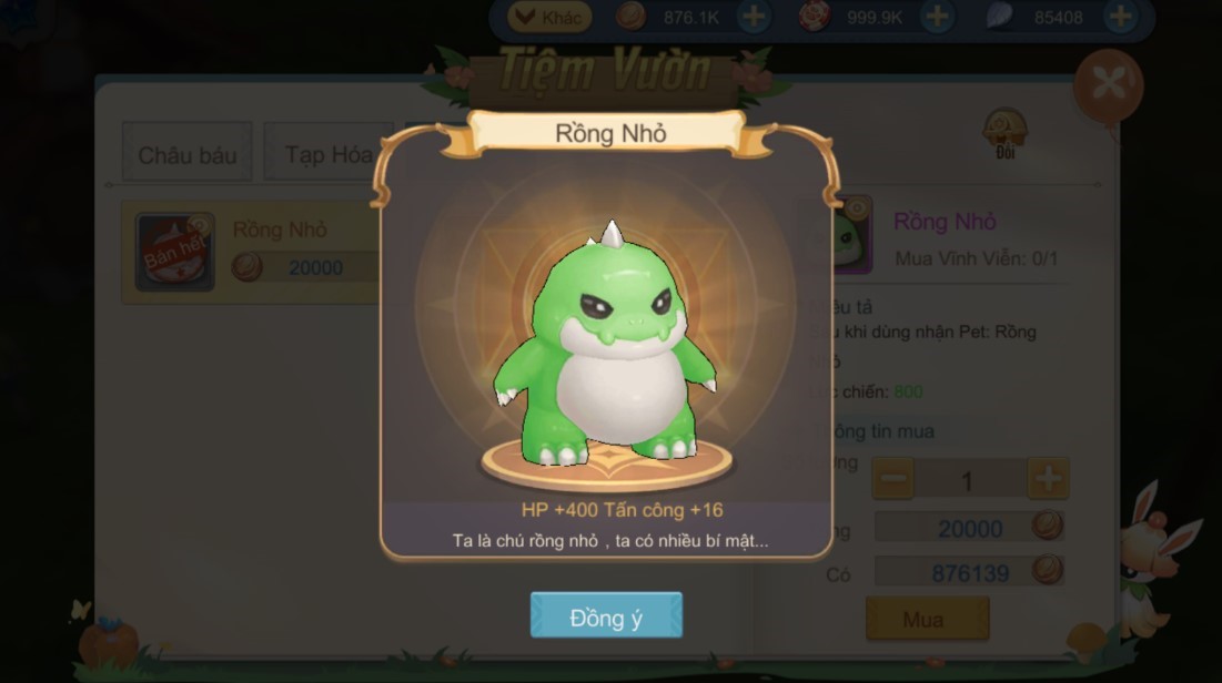 Cloud Song VNG: Điểm qua dàn vật nuôi “trái tính trái nết” nhưng rất được việc trong game