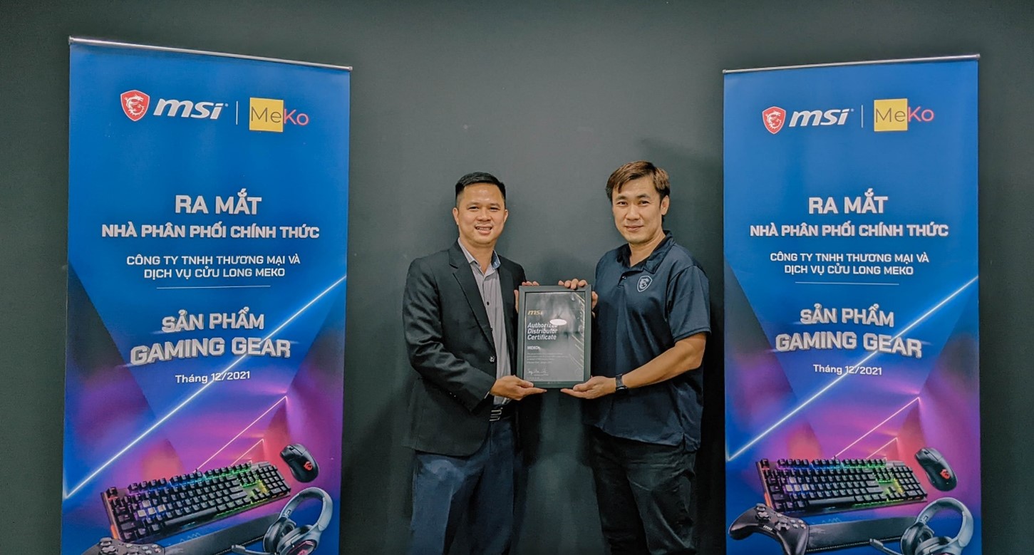 MSI công bố đối tác phân phối gaming gear tại Việt Nam