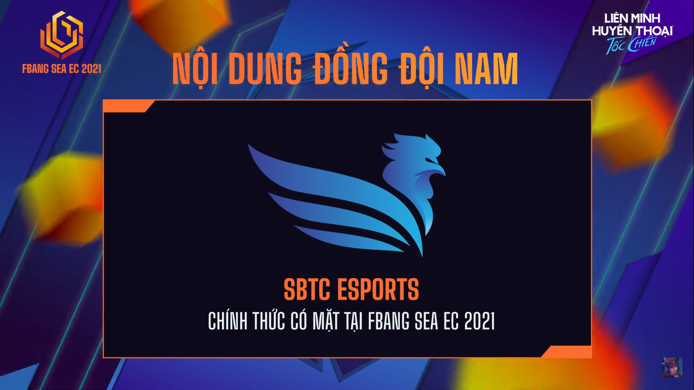 FBANG SEA EC 2021: SBTC Esports trở thành đại diện của Tốc Chiến Việt Nam