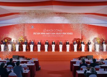 Khởi công nhà máy sản xuất Pin VinES tại Hà Tĩnh
