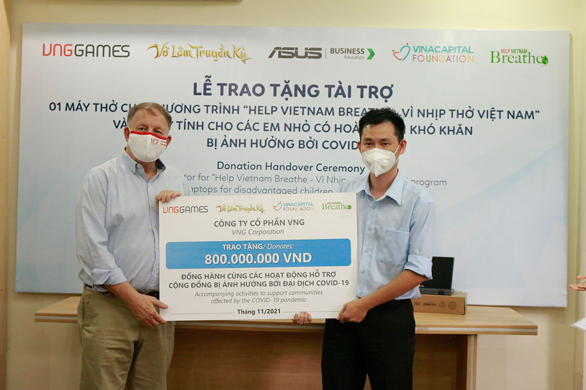 "Võ Lâm Truyền Lửa - Cùng vượt đại dịch" đóng góp 1,6 tỉ đồng hỗ trợ khắc phục Covid-19