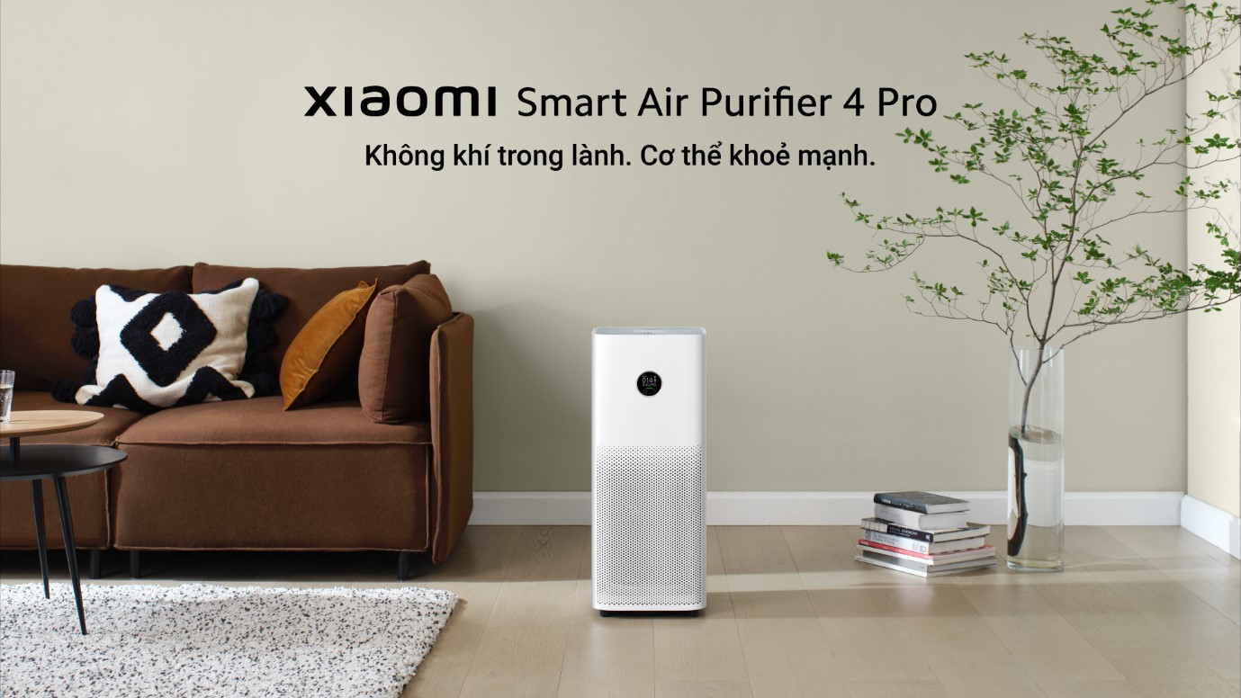 Máy lọc không khí Xiaomi Smart Air Purifier 4 Pro chính thức ra mắt tại Việt Nam