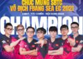 SBTC eSports trở thành nhà vô địch Tốc Chiến tại FBANG SEA EC 2021