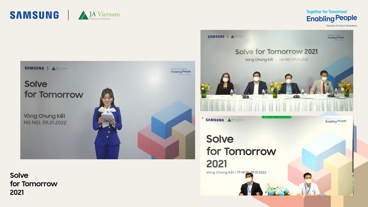 Samsung công bố các dự án đạt giải tại chung kết Solve for Tomorrow 2021