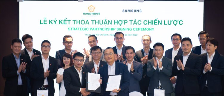 Samsung và Hưng Thịnh ký kết hợp tác chiến lược