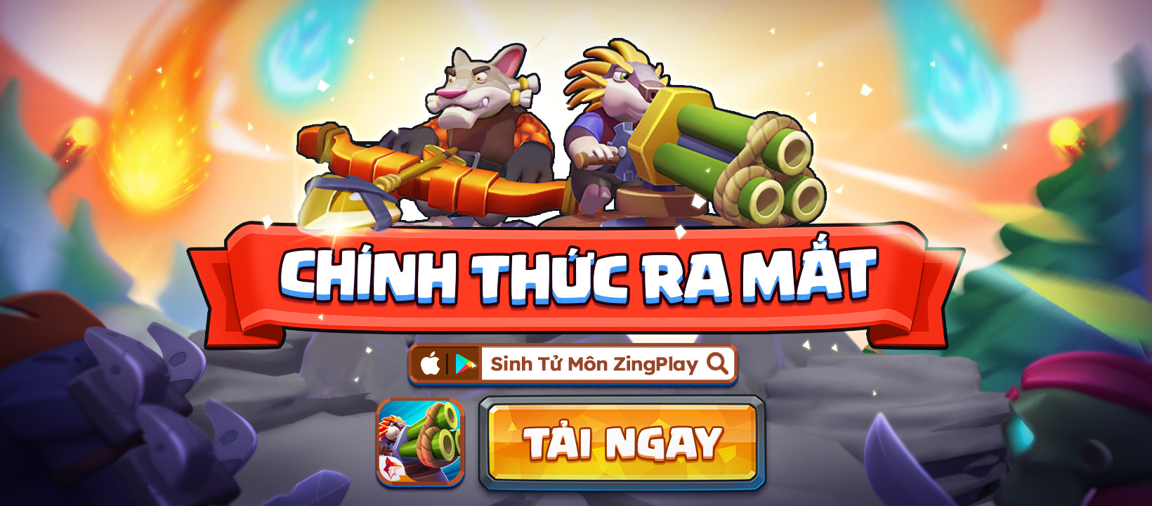 Chiến ngay game thủ thành Sinh Tử Môn từ hôm nay!