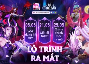 VNGGames chốt ngày ra mắt Hero AFK: Vương Quyền Chiến