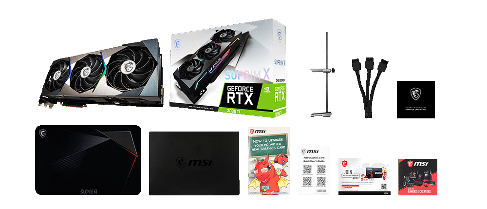 MSI GeForce RTX 3090 Ti SUPRIM X 24G giành giải thưởng tại COMPUTEX 2022