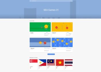 Chính thức ra mắt trang web Google Xu hướng SEA Games 31