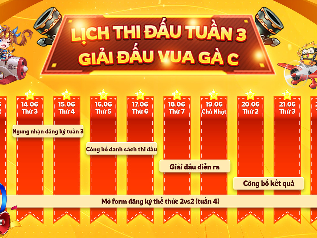 Gunny Origin: Giải đấu Vua Gà C tiếp tục diễn ra vào cuối tuần này