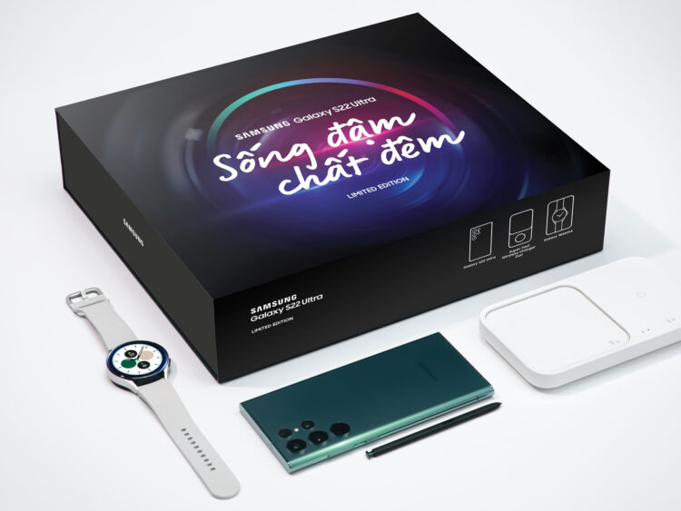 "Sống Đậm Chất Đêm" cùng bộ sưu tập Galaxy S22 Ultra đặc biệt