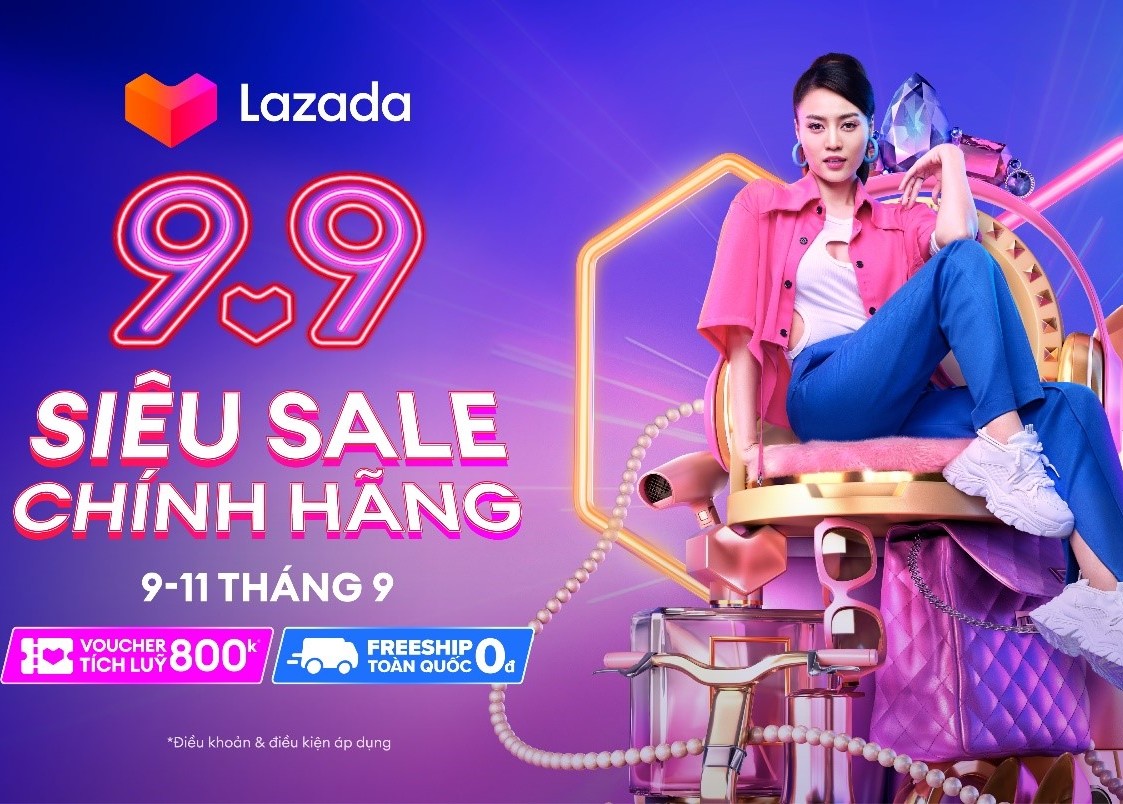 Lazada Việt Nam khởi động Lễ hội mua sắm 9.9