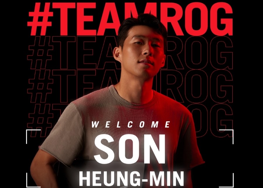 ASUS Republic of Gamers thông báo hợp tác cùng danh thủ Son Heung-min