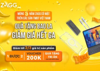 Kỷ niệm 3 năm "lên sàn" TMĐT, ZAGG tung ưu đãi cực khủng xuyên suốt tháng 8