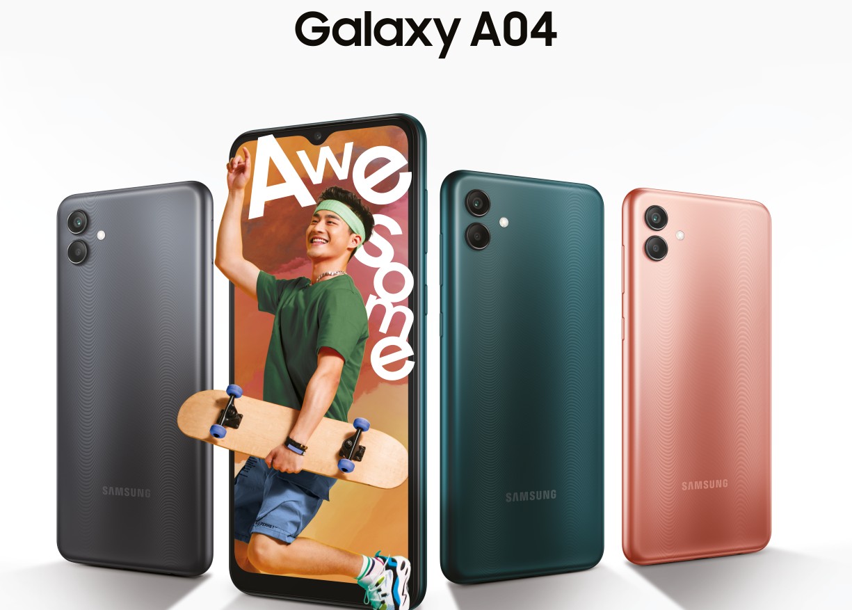 Samsung chính thức giới thiệu Samsung Galaxy A04