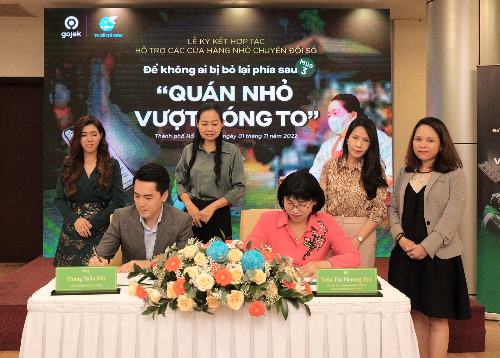 Gojek đã khởi động dự án “Quán nhỏ vượt sóng to” tại Việt Nam
