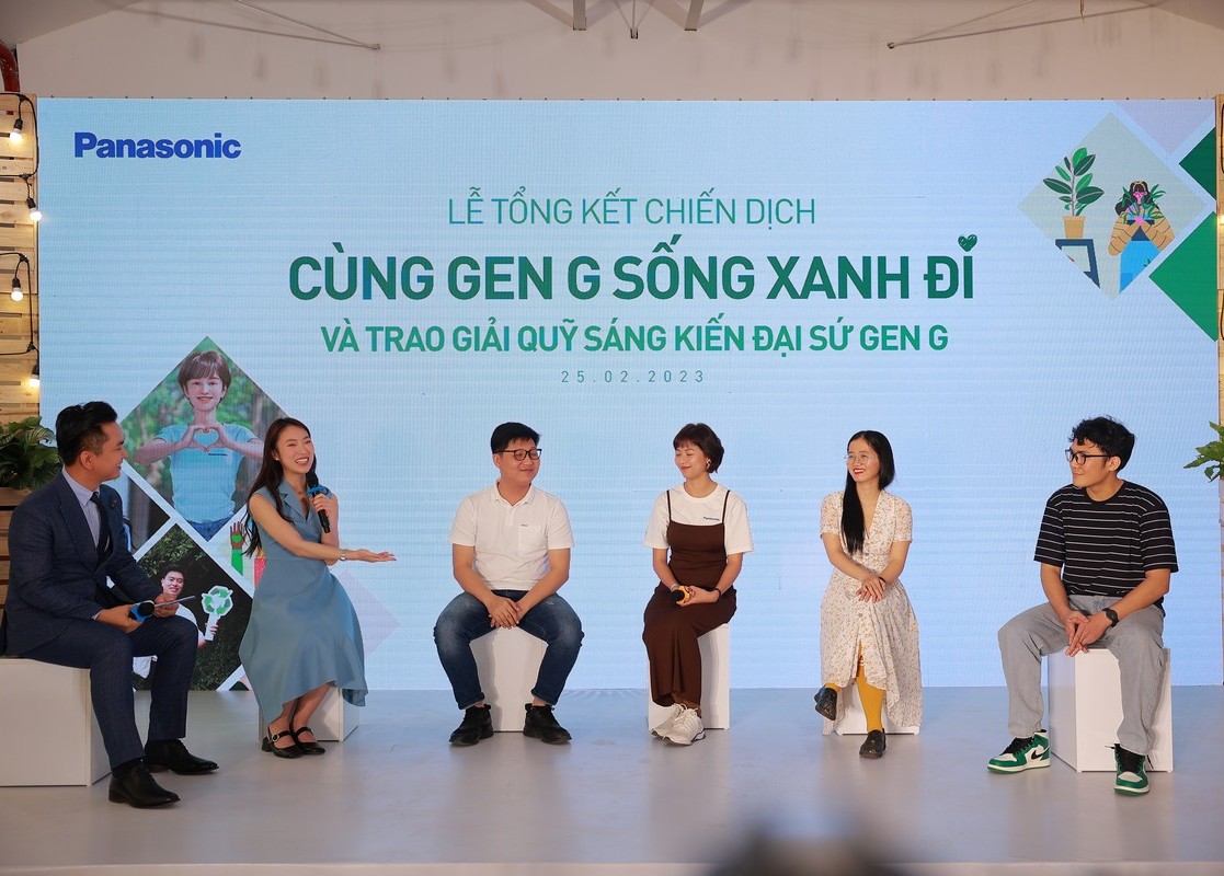 Panasonic nhìn lại chiến dịch “Cùng Gen G sống xanh đi”