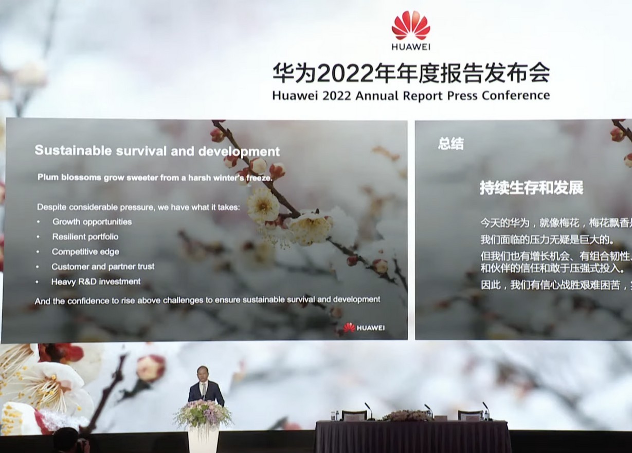 Huawei công bố báo cáo 2022, ghi nhận kinh doanh ổn định