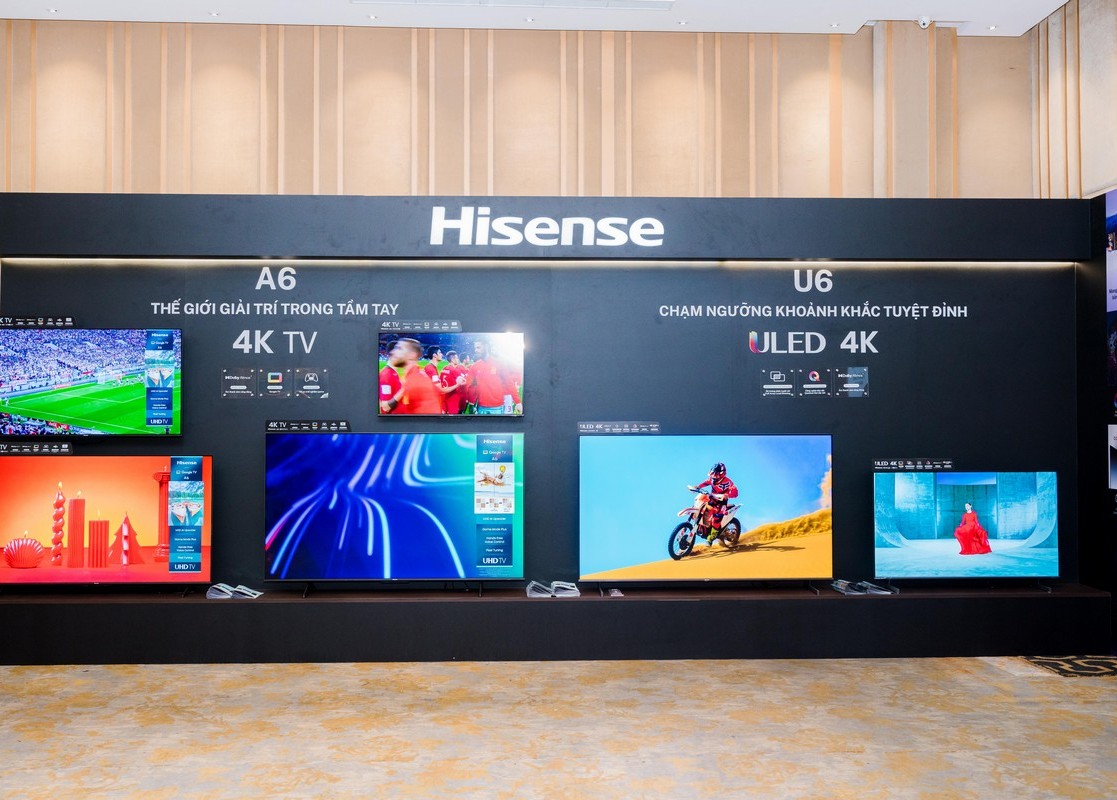 Hisense sẵn sàng "lên kệ" những sản phẩm đột phá tại Việt Nam