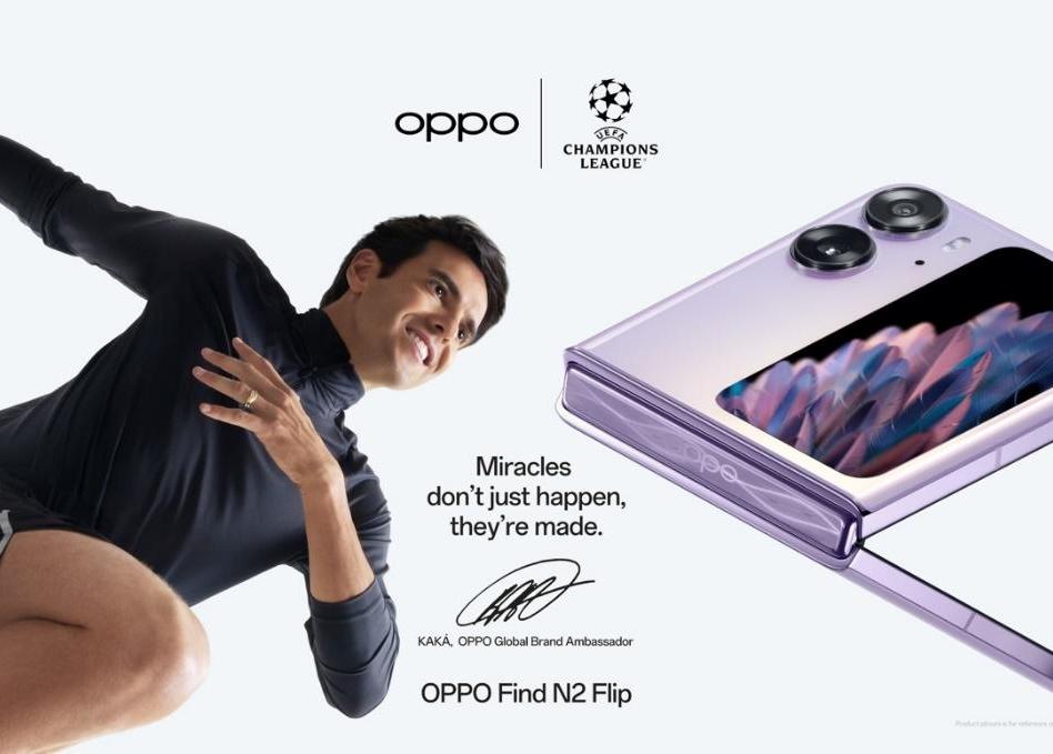 OPPO công bố Kaká là Đại sứ thương hiệu toàn cầu