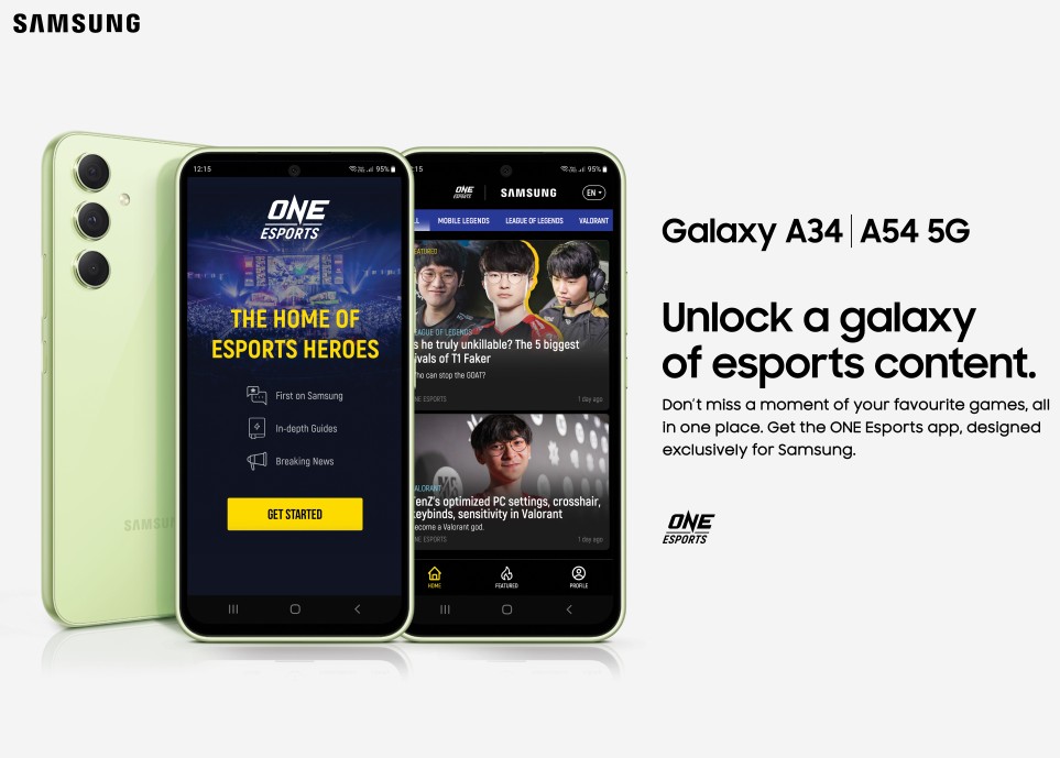 ONE Esports và Samsung hợp tác ra mắt ứng dụng trên smartphone