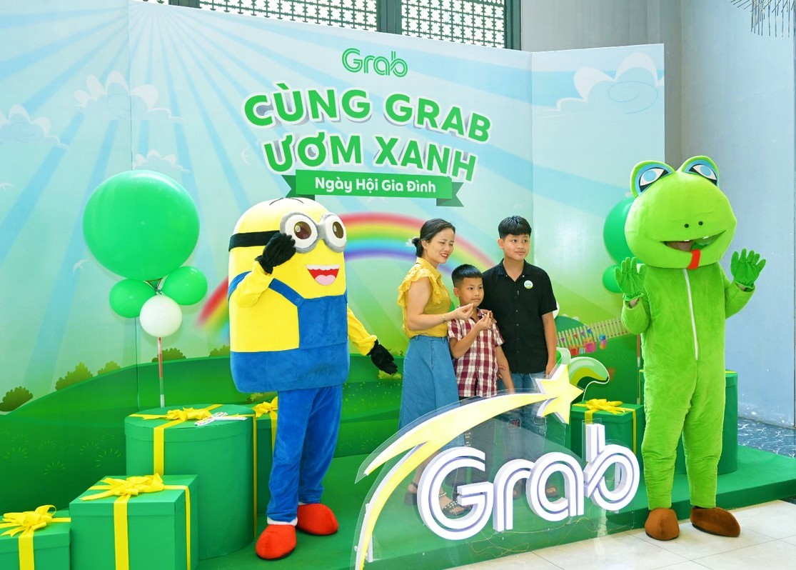 Grab Việt Nam tổ chức chuỗi sự kiện “Cùng Grab ươm xanh”