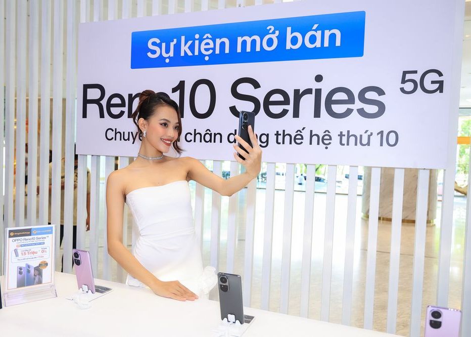 OPPO mở bán Reno10 Series 5G tại Việt Nam