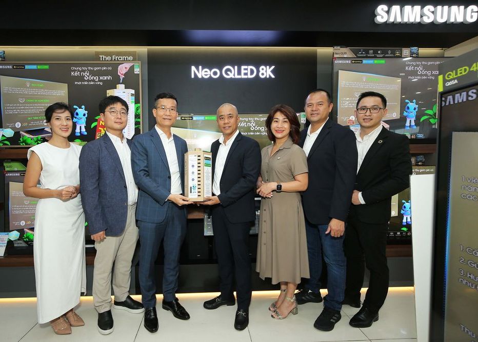 Samsung và Thế Giới Di Động triển khai hoạt động “Chung tay xử lý pin đã qua sử dụng”
