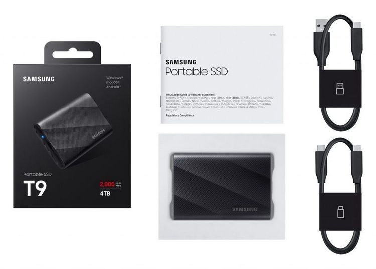 Ổ cứng di động Samsung SSD T9: Hiệu suất vượt trội