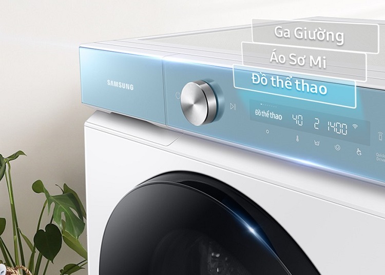 Máy giặt thông minh Samsung Bespoke AI ra mắt