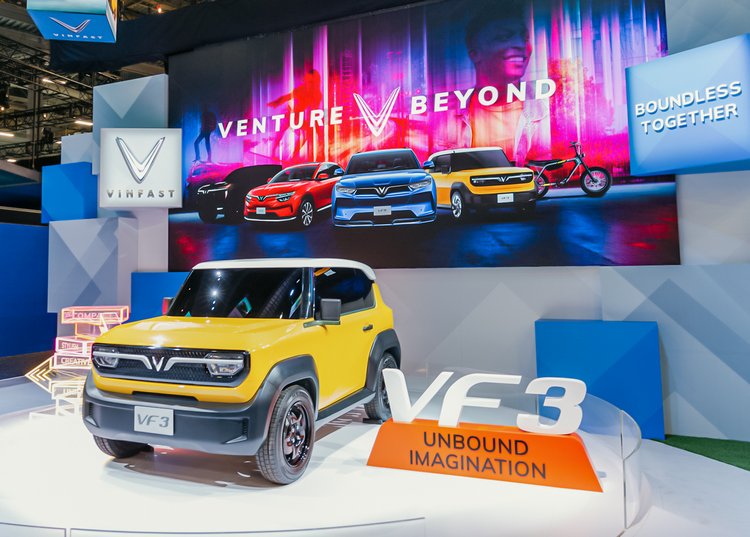 VinFast ra mắt toàn cầu mẫu xe điện VF 3