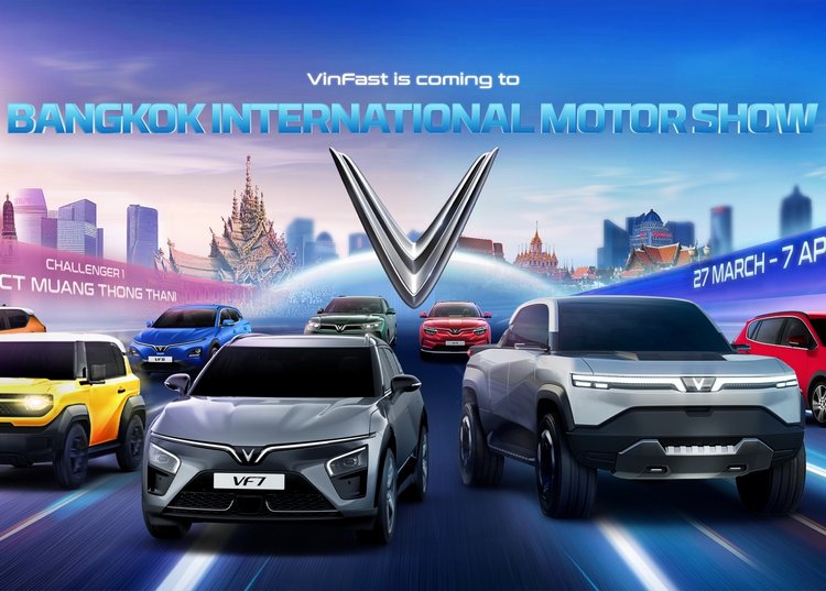 VinFast tham dự Triển lãm Ô tô Quốc tế Bangkok lần thứ 45