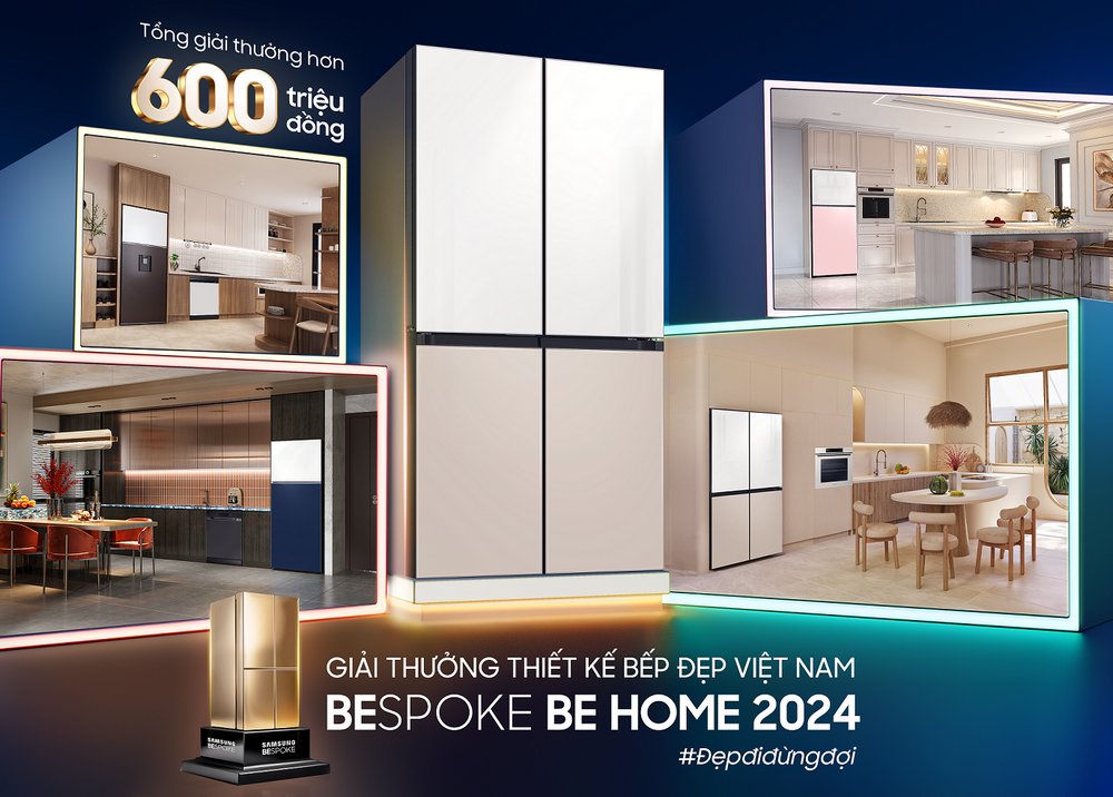 Samsung đồng hành cùng giải thưởng Bespoke Be Home 2024