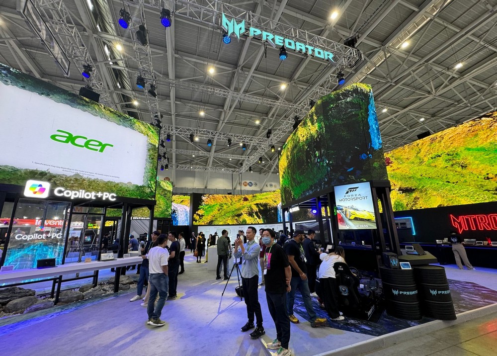 Tham quan gian hàng Acer tại Computex 2024