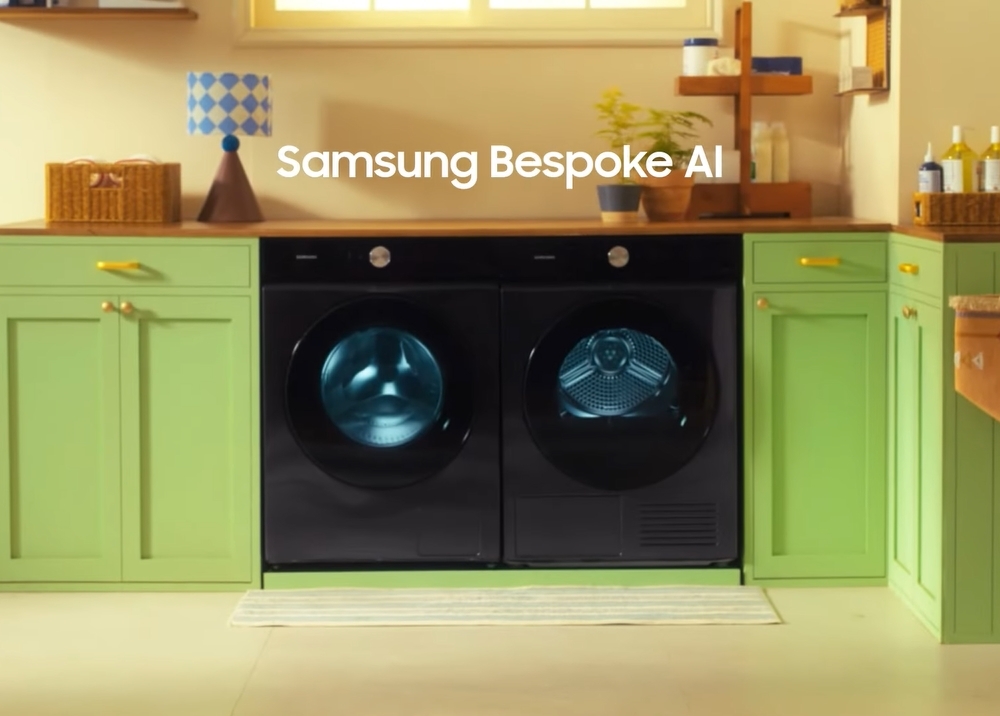 Samsung hợp tác Disney và Pixar, quảng cáo máy giặt Bespoke AI