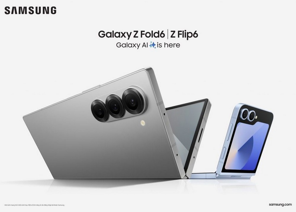 Galaxy Z Fold6 và Z Flip6 ra mắt: Thúc đẩy Galaxy AI lên tầm cao mới